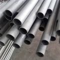 Round Silver seamless stainless steel pipe