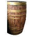 Vintage Oak Wooden Barrel