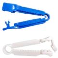Blue White umbilical cord clamp
