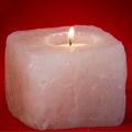Square Pink Polished Modern Traditional Attractive Designs Decorative Classical Designer Eye Catching Look Your Spiritual Revolution Himalayan salt candle holder