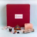 Stone New Polished Pink Your Spiritual Revolution mini home energy cleansing healing kit