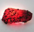 Rectangle Red rough ruby gemstone
