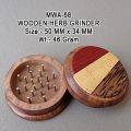 46gm Wooden Herb Grinder
