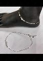925 Sterling Silver Light Weight Toe Anklet 6