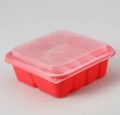 100 BPA-free polypropylene blister lunch box