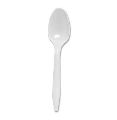 Plastic White Polished star spoon