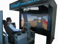 Blue Manual Automatic 2000-3000cc excavator operator training simulator