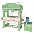 Mild Steel Blue Green and Grey hydraulic workshop straightening press
