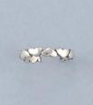 925 Sterling Silver Heart Toe Ring