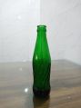 Round Plain 200ml empty green glass bottle