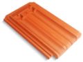 terracotta clay Square Brown Plain Terracotta Roof Tiles