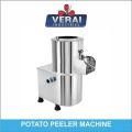 Electric semi automatic potato peeler machine