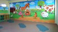 Nursery School Wall Painting Artist Churu