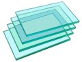 Rectangular Transaprent Plain clear annealed glass