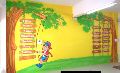nursery school wall painting