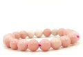 pink opal love passion 8 mm beads bracelet