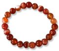 red sulemani botswana agate 8 mm beads bracelet