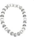 round beads white selenite stone 6 mm reiki chakra yoga bracelet