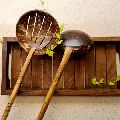 Coconut Shell Serving Spoon Set