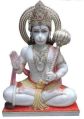 2 Feet Marble Lord Hanuman Statue