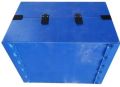 Polypropylene Rectangle Blue Plain pp sheet foldable box