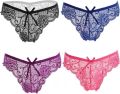 Pack of 4 Women Multicolor Panty