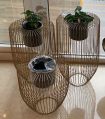 Basket Gold Planter