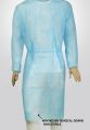 Blue Green Yellow Plain Non Woven Surgical Gowns