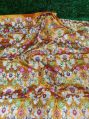 Kimkhwab Silk Brocade Multicolor banarasi katan silk brocade fabric