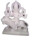 12 Inch Marble Durga Mata Statue