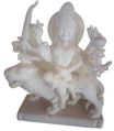 15 Inch Marble Durga Mata Statue