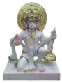 20 Inch Marble Hanuman Statue