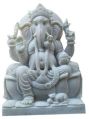 24 Inch Marble Ganesha Statue