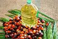 Yellow Liquid refined palm oil
