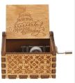Multishape Plain Polished crafted wooden musical theme box