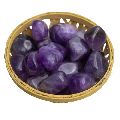 Marble Oval Purple Your Spiritual Revolution Amethyst Tumbled Stones
