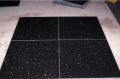 Square Black Galaxy Granite Tiles