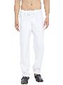 Plain Vastraa Fusion mens white pajama