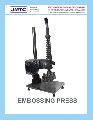 50 Hz 60 Hz JMTC rexine embossing press
