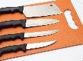 Stainless Steel Meera 5pcs chopping board knife set