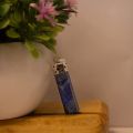 Your Spiritual Revolution Natural Lapis Lazuli Pencil Shape Pendant Reiki Healing Gemstone Crystal J