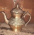 Designer brass taj teapot