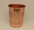 Engraved Copper Glass