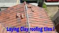 Laying Designer Clay Roofing Tile