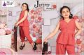 Available In Different Colors Plain Sleeveless Dhvija Dress Makers girls top bottom set