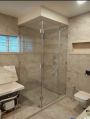Both flat and rectangle Swing Plain Clear and opeque shower cubicles