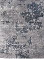 Wool and silk handknotted rug D7