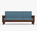Classic 3 Seater Solid Wooden Sofa