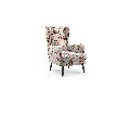 Flower Print Wing Chair
