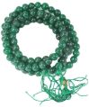 Green Agate Beads Mala